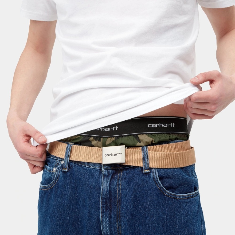 《零碼 M》 台灣公司貨 22FW Carhartt WIP Cotton Script Boxers 內褲 單件裝-細節圖5