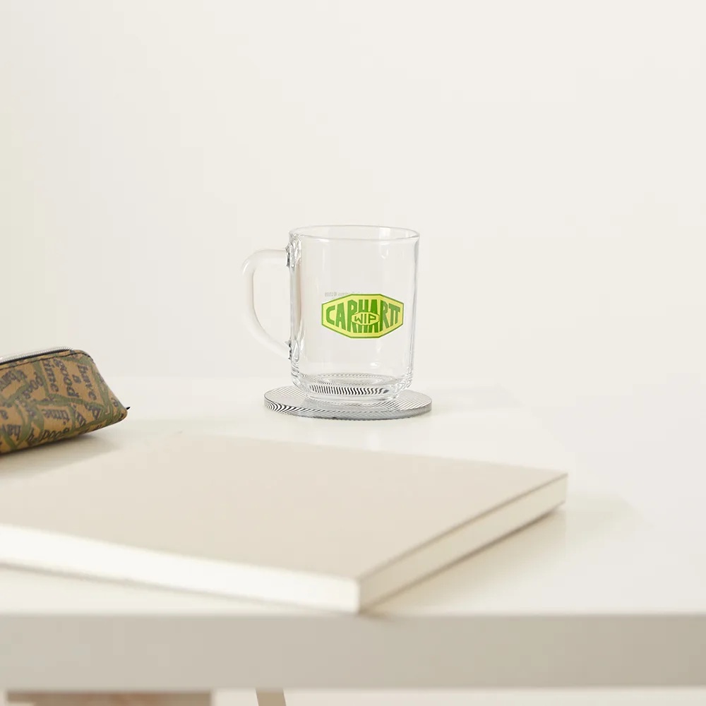 《現貨》 全新正品 22FW Carhartt WIP New Tool Glass Mug 透明 玻璃杯-細節圖2