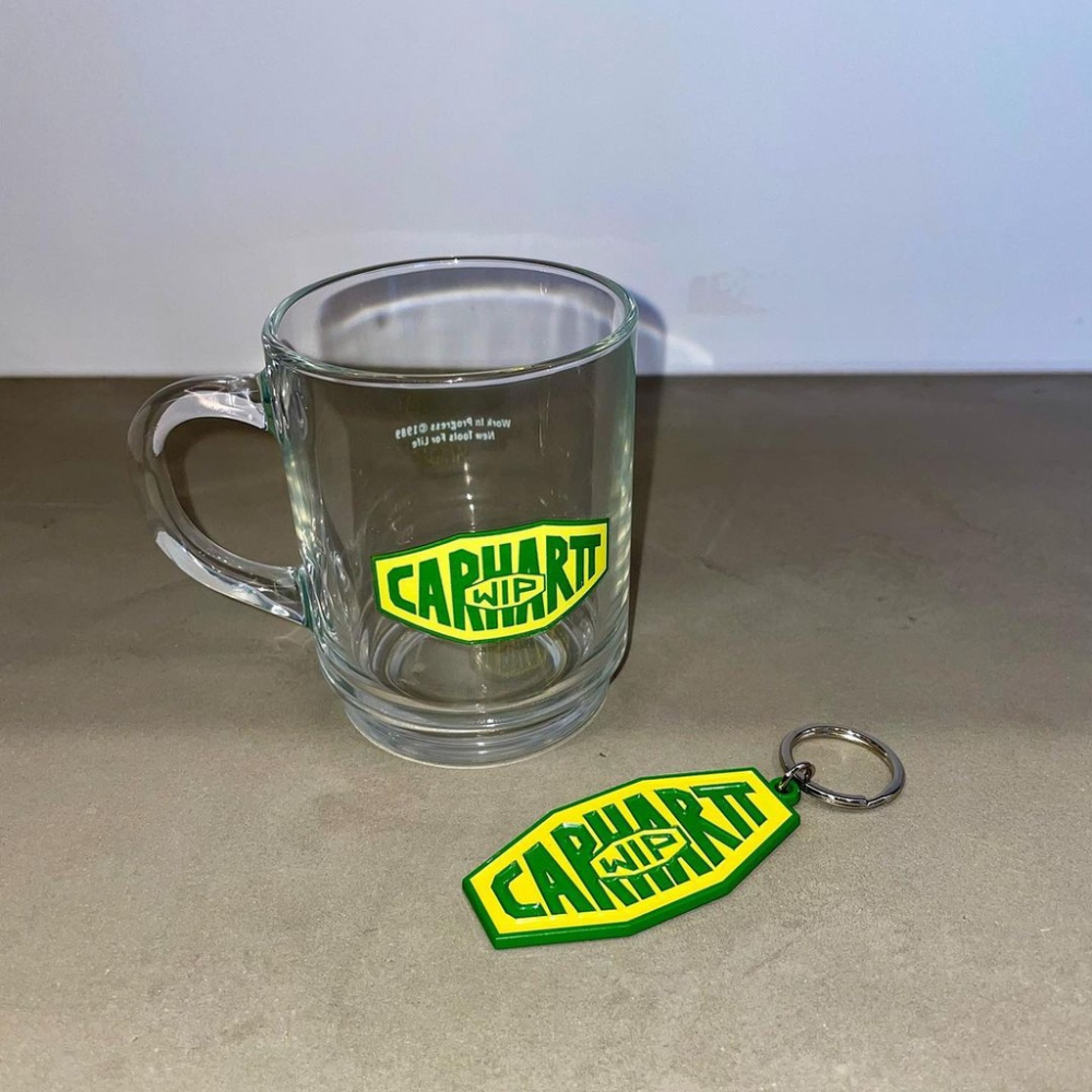 《現貨》 全新正品 22FW Carhartt WIP New Tool Glass Mug 透明 玻璃杯-細節圖5