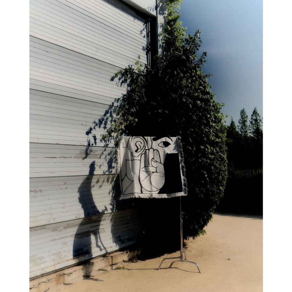 《 現貨 》全新正品 22SS Carhartt WIP Whisper Woven Blanket 編織毛毯 悄悄話-細節圖6