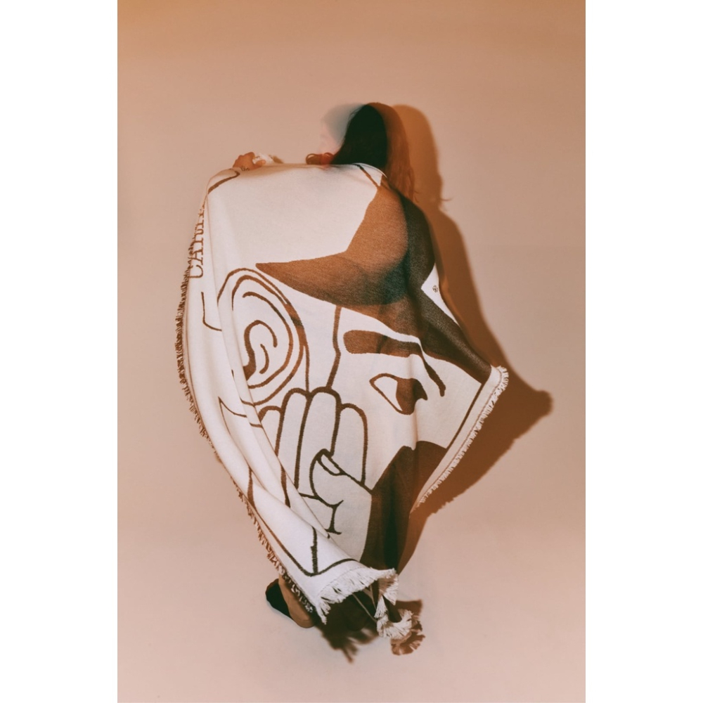 《 現貨 》全新正品 22SS Carhartt WIP Whisper Woven Blanket 編織毛毯 悄悄話-細節圖7