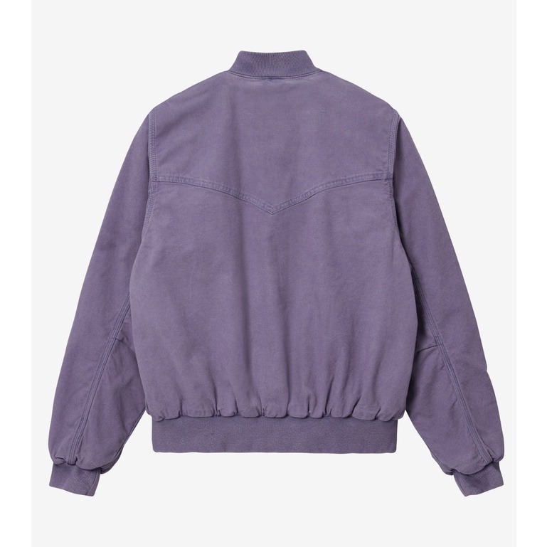 《 二手 女版 S號 》22SS Carhartt WIP W＇ Santa Fe Bomber 夾克 洗舊 外套 飛行-細節圖2