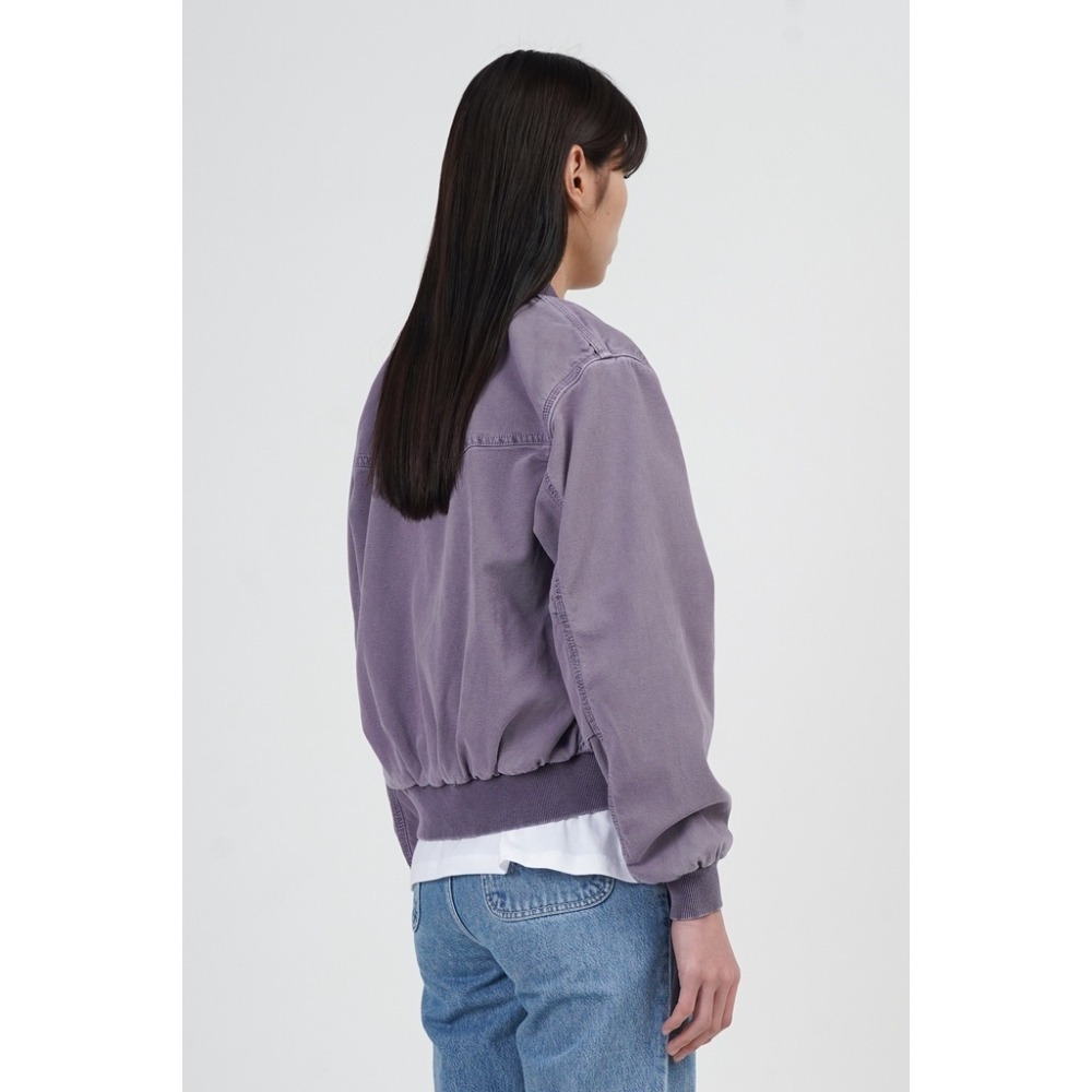 《 二手 女版 S號 》22SS Carhartt WIP W＇ Santa Fe Bomber 夾克 洗舊 外套 飛行-細節圖6