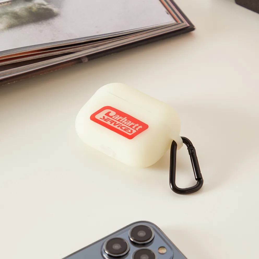 《現貨》全新正品 23SS Carhartt WIP Services Air Pods Case 矽膠 保護殼-細節圖2