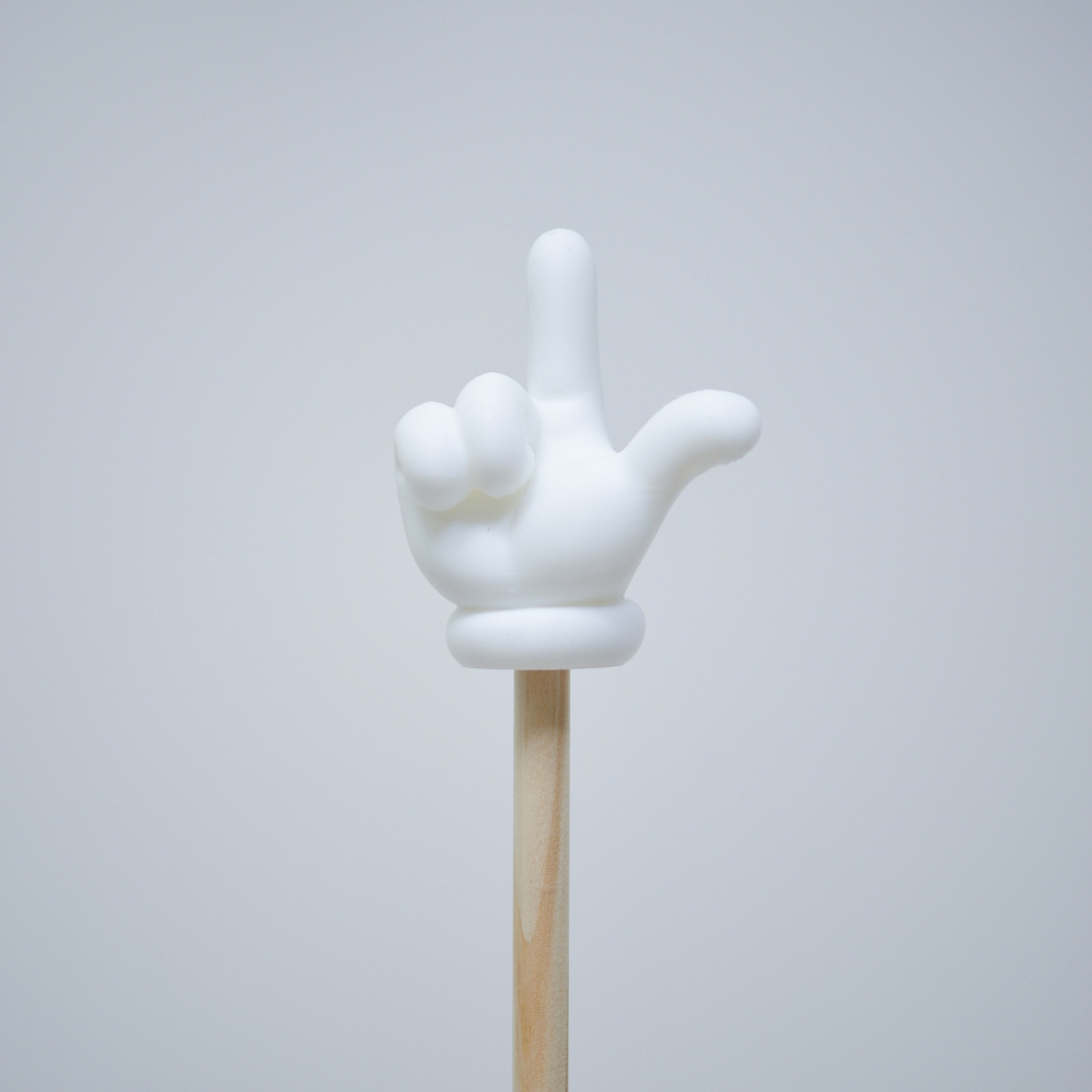 【3D 列印商品】卡通手指指向棒 | 卡通指示棒 | 卡通手棒 | 導讀棒 | 教學道具 | 玩具 | 飾品 | 有趣-細節圖3