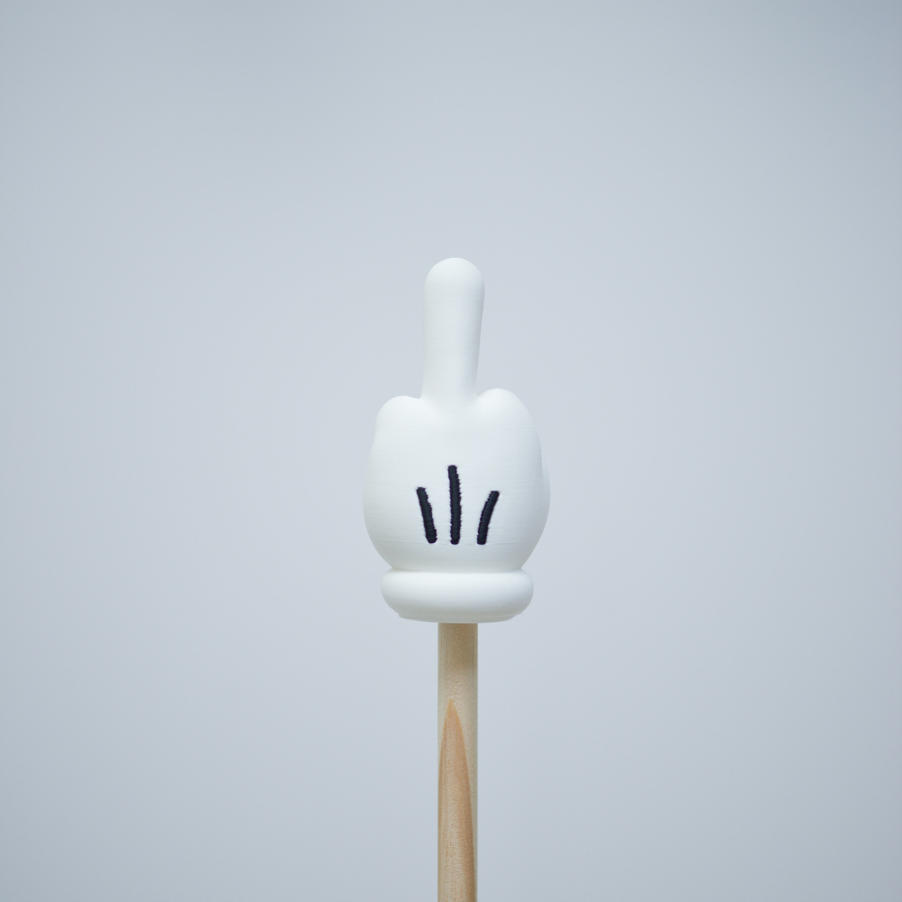 【3D 列印商品】卡通手指指向棒 | 卡通指示棒 | 卡通手棒 | 導讀棒 | 教學道具 | 玩具 | 飾品 | 有趣-細節圖4
