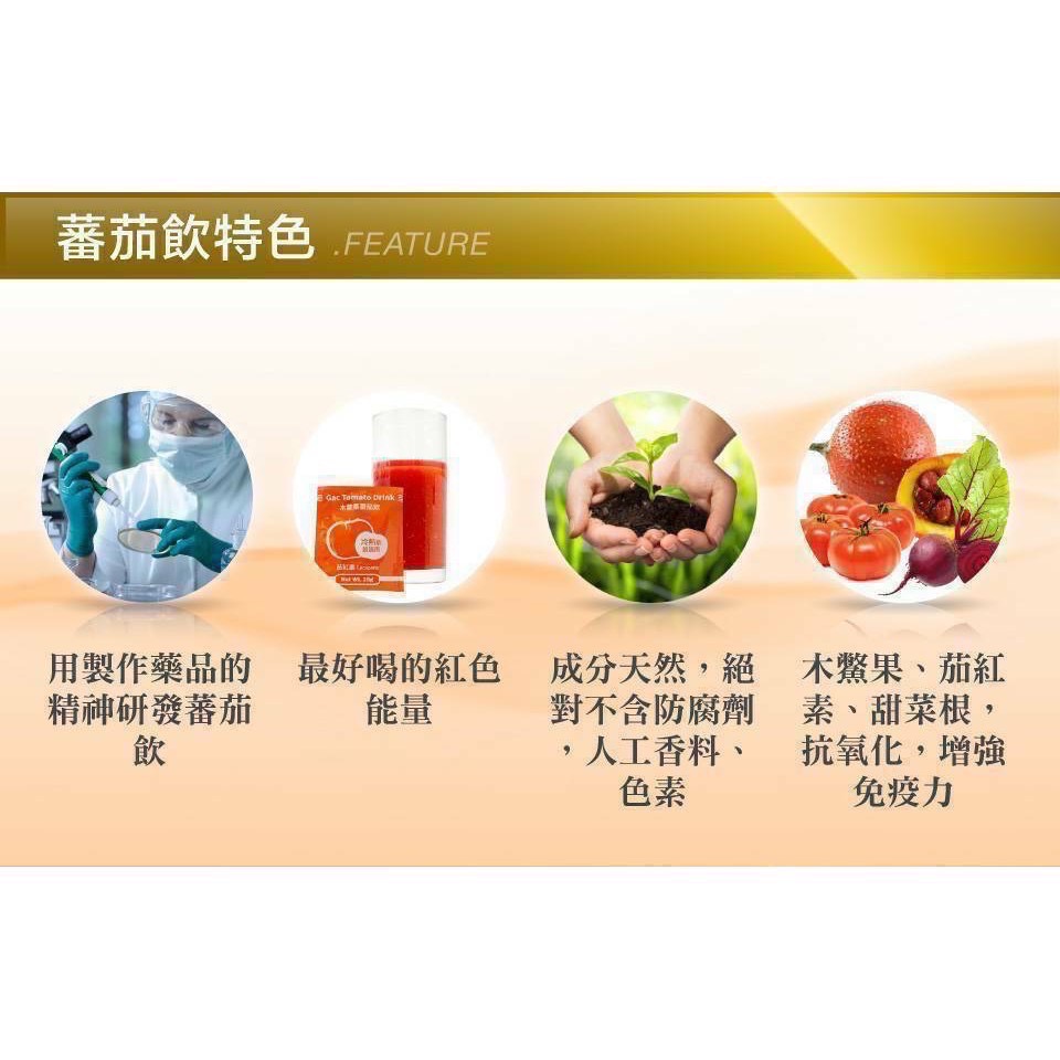 木鱉果番茄飲 Gac Tomato 單盒 華侖 公司貨 超取限24盒-細節圖6