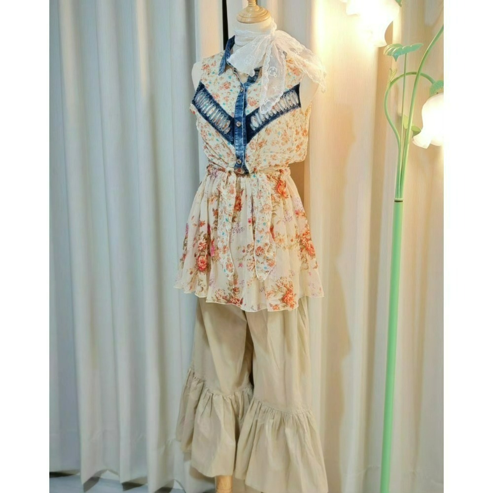 港女穿搭(可當抹胸或裙子)-細節圖2