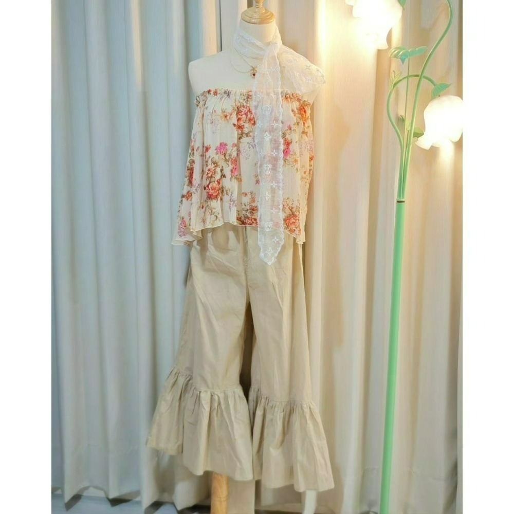 港女穿搭(可當抹胸或裙子)-細節圖3