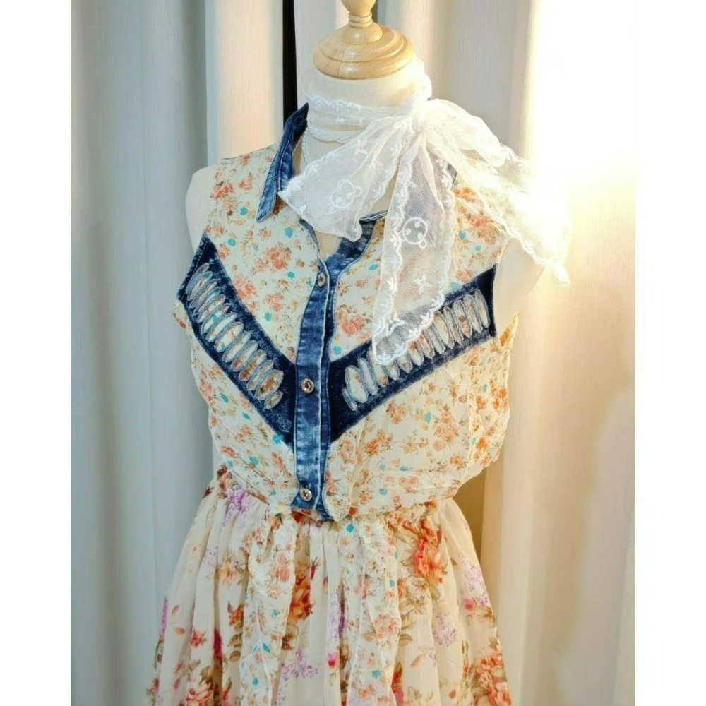 港女穿搭(可當抹胸或裙子)-細節圖6