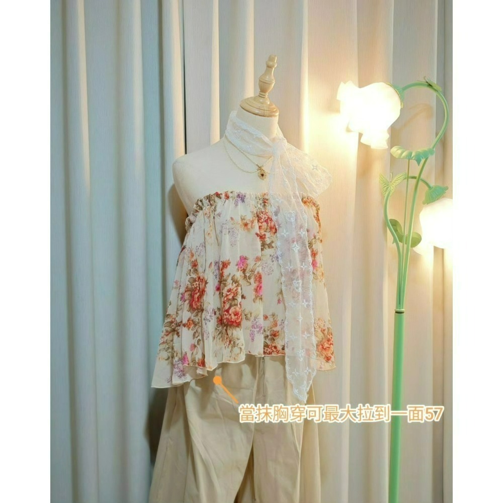 港女穿搭(可當抹胸或裙子)-細節圖7