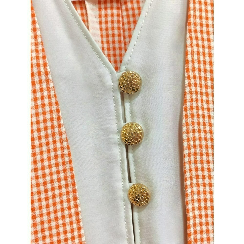 橙色黃昏古著-細節圖7