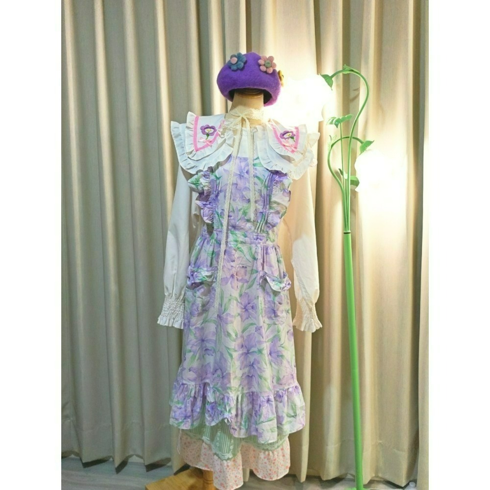 桔梗紫水晶圍裙-細節圖2