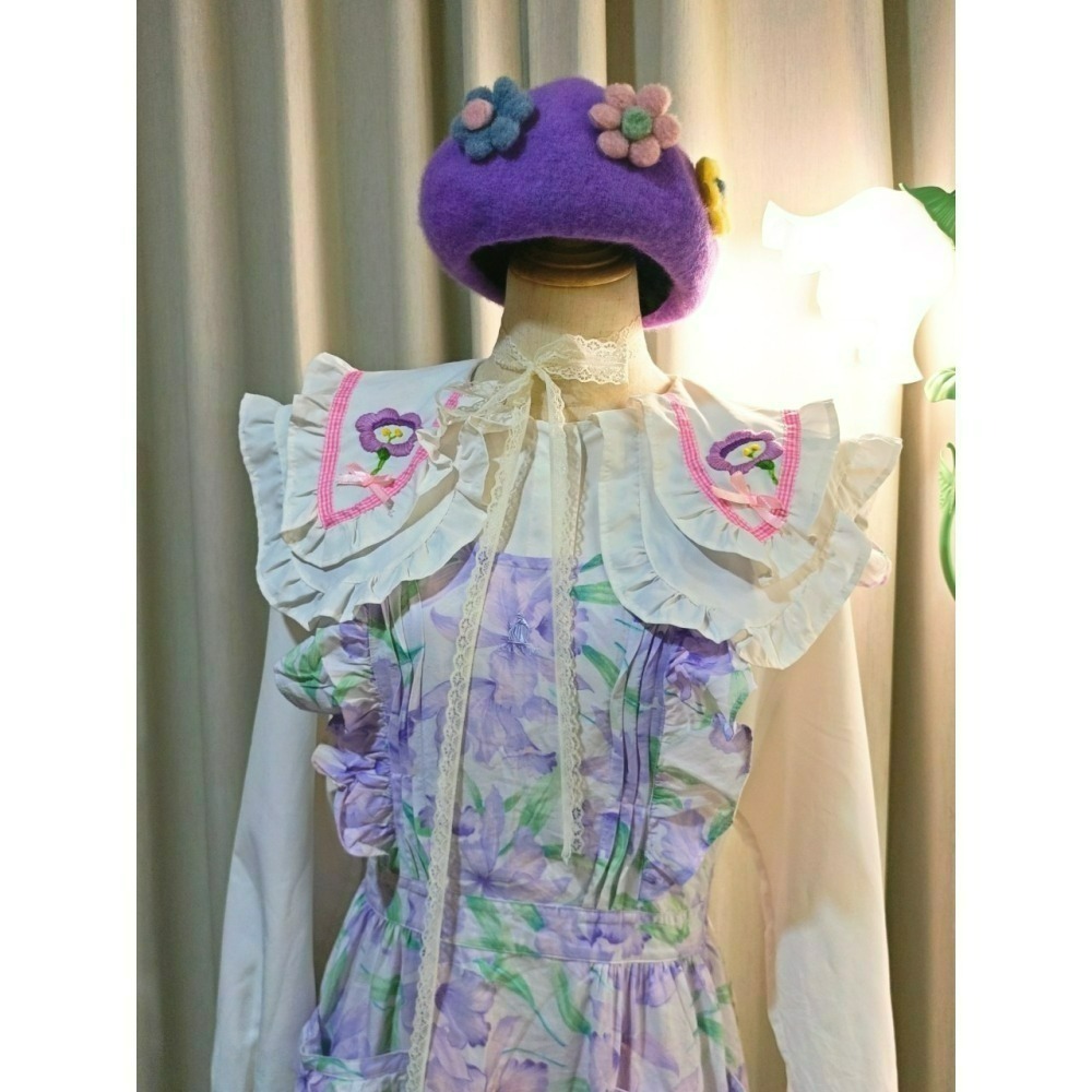 桔梗紫水晶圍裙-細節圖3