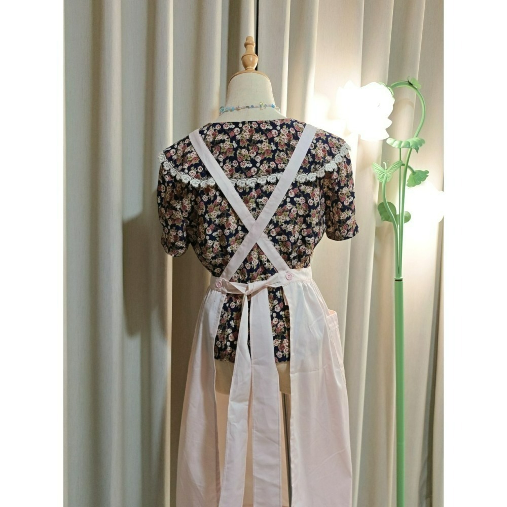 日系古著圍裙穿搭-細節圖5