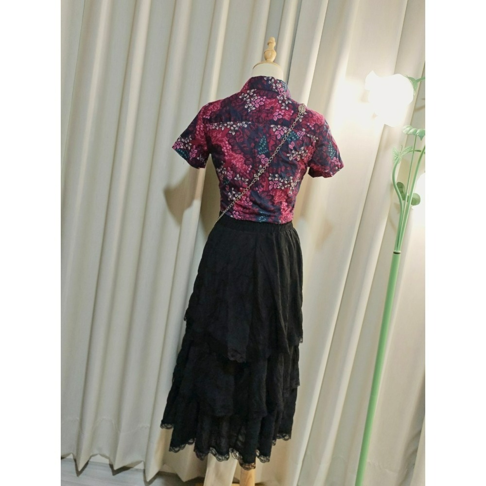 黑泡泡裙-細節圖4