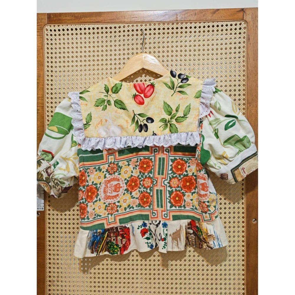 歐洲舊日曆布手作改制-細節圖2