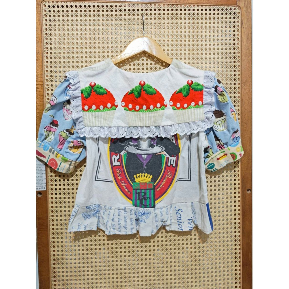 歐洲舊日曆布手作改制-細節圖3