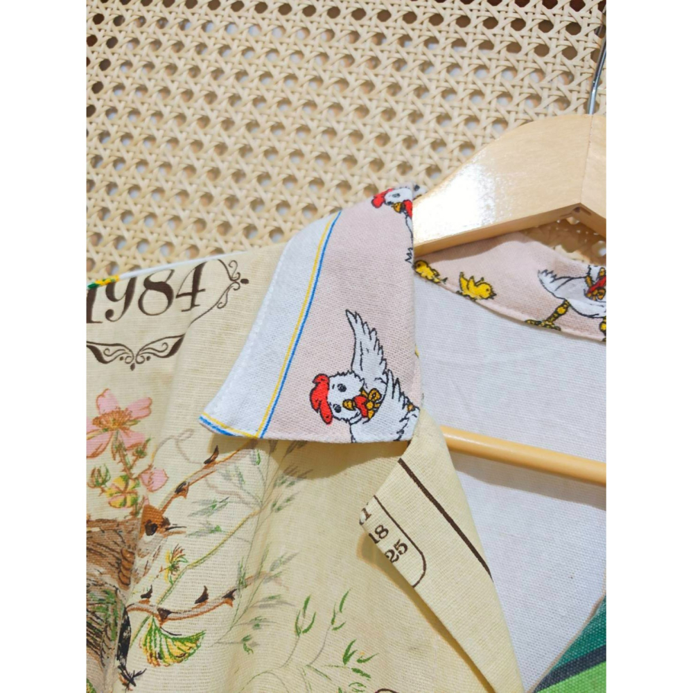 歐洲舊日曆布手作改制-細節圖5