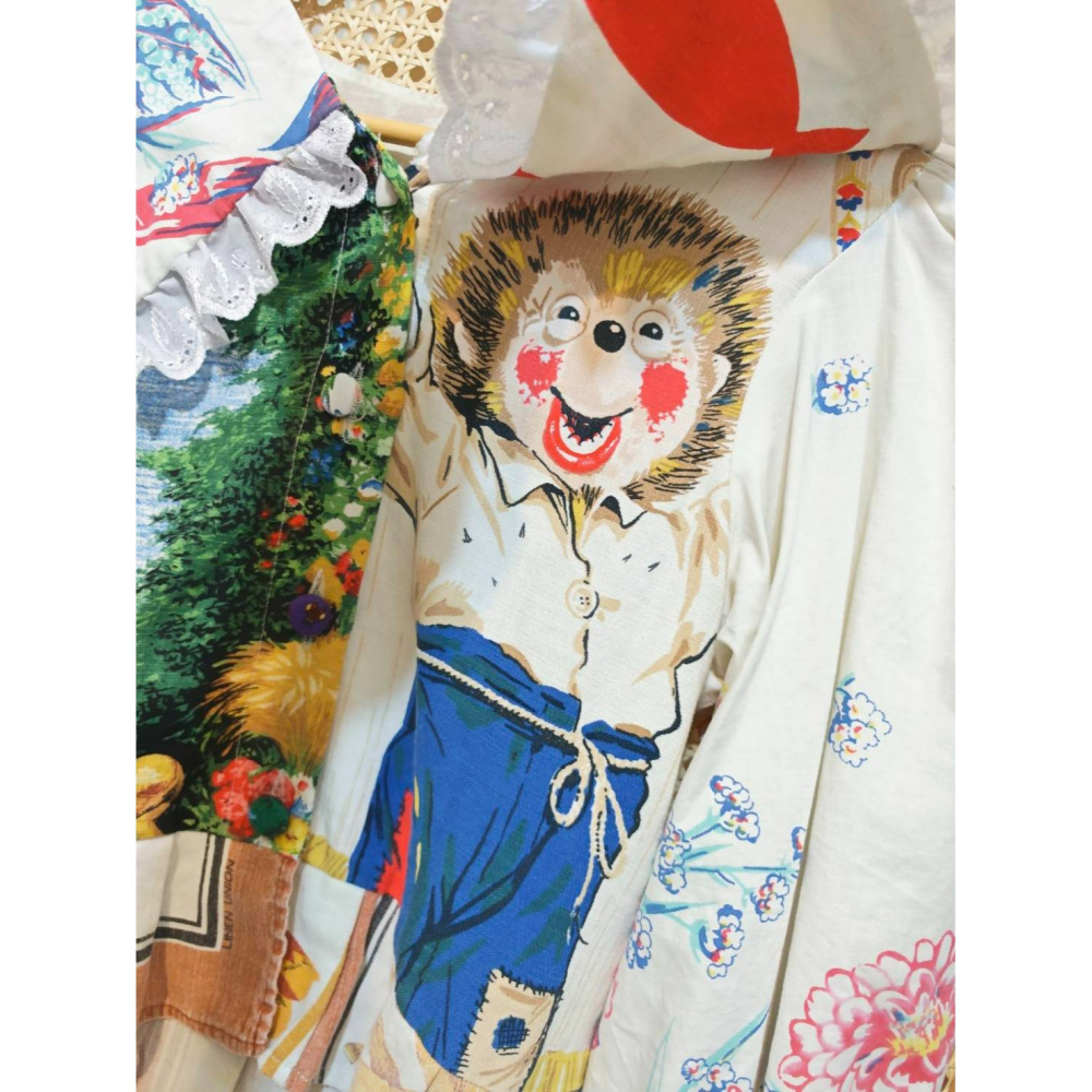 歐洲舊日曆布手作改制-細節圖4