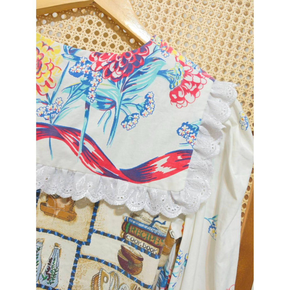 歐洲舊日曆布手作改制-細節圖8