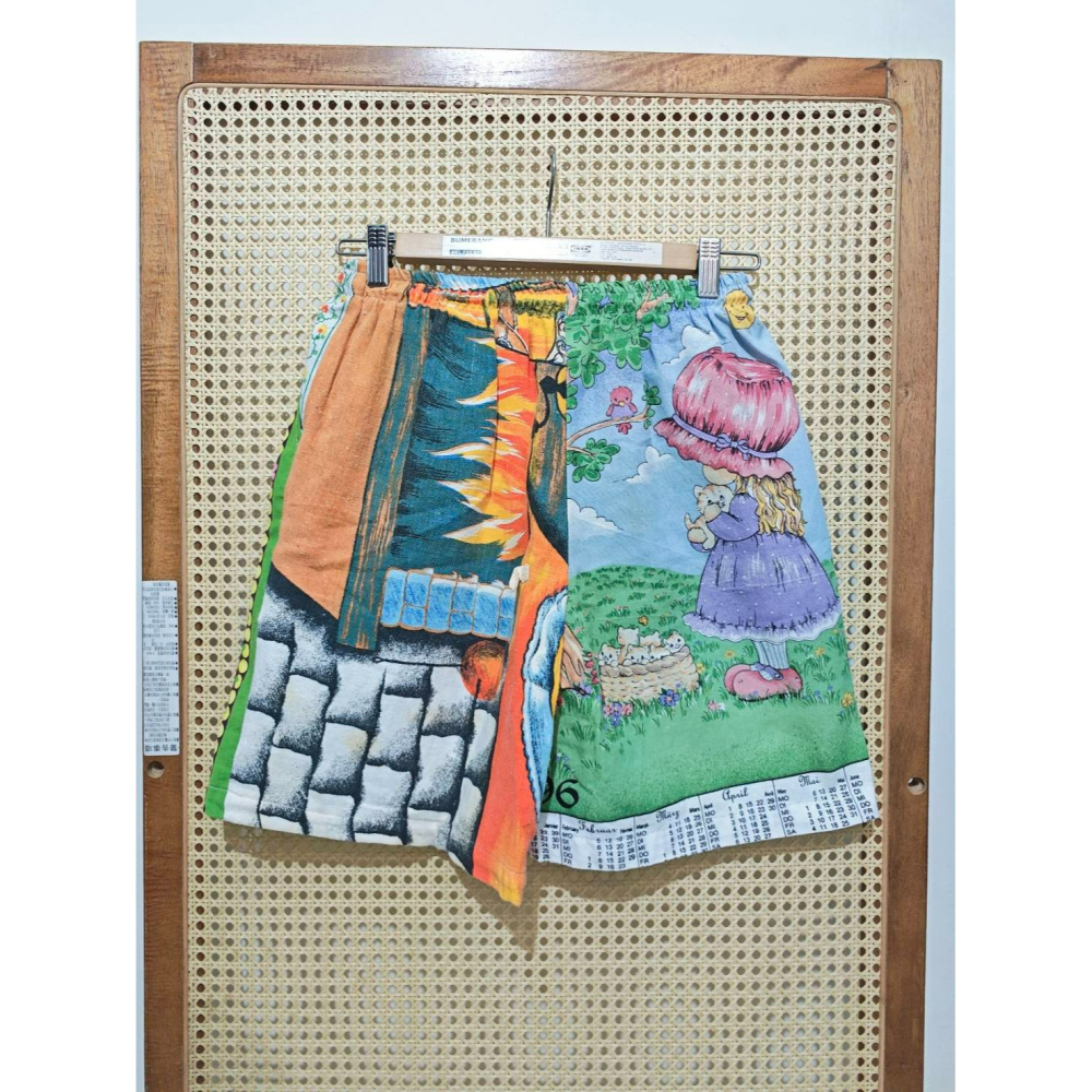 歐洲舊日曆布手作改制-細節圖2