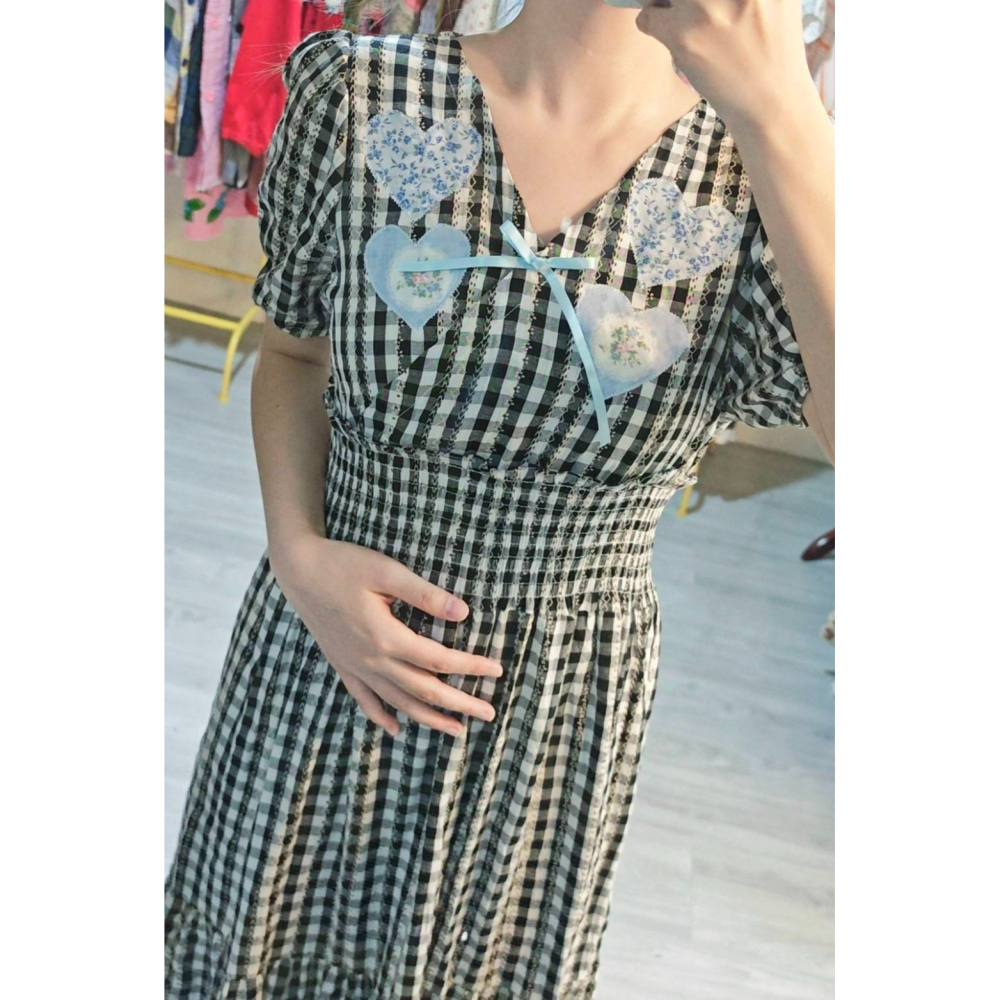 黑童話古著洋裝-細節圖7