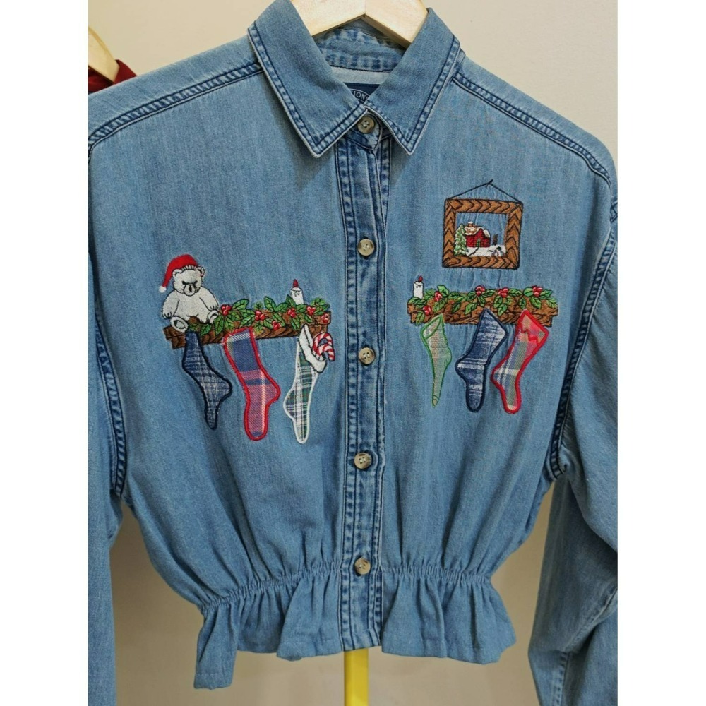 牛仔襯衫-細節圖6