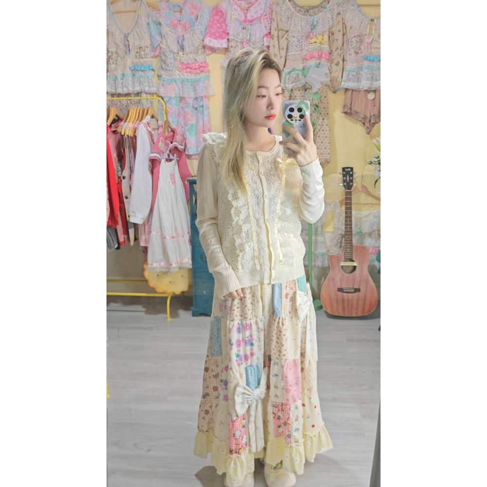 蕾絲米毛衣-細節圖5