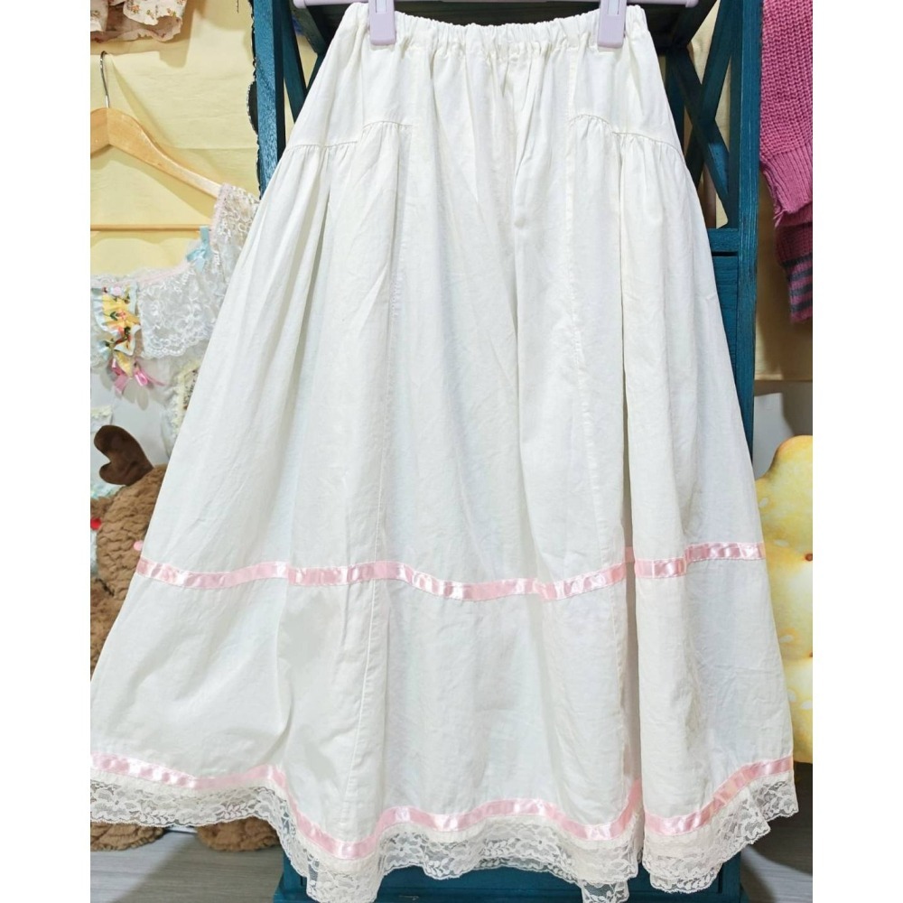 手作古著半裙-細節圖4