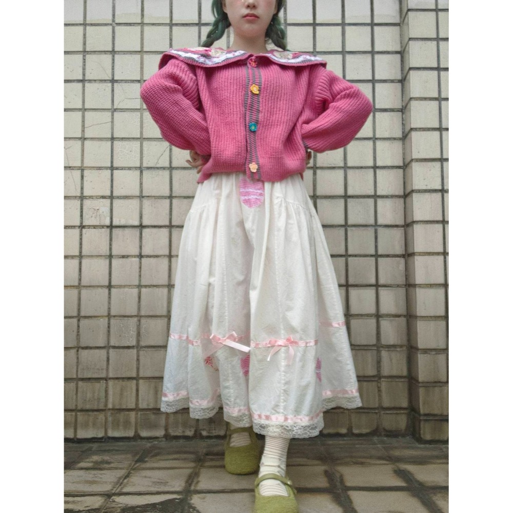 手作古著半裙-細節圖10