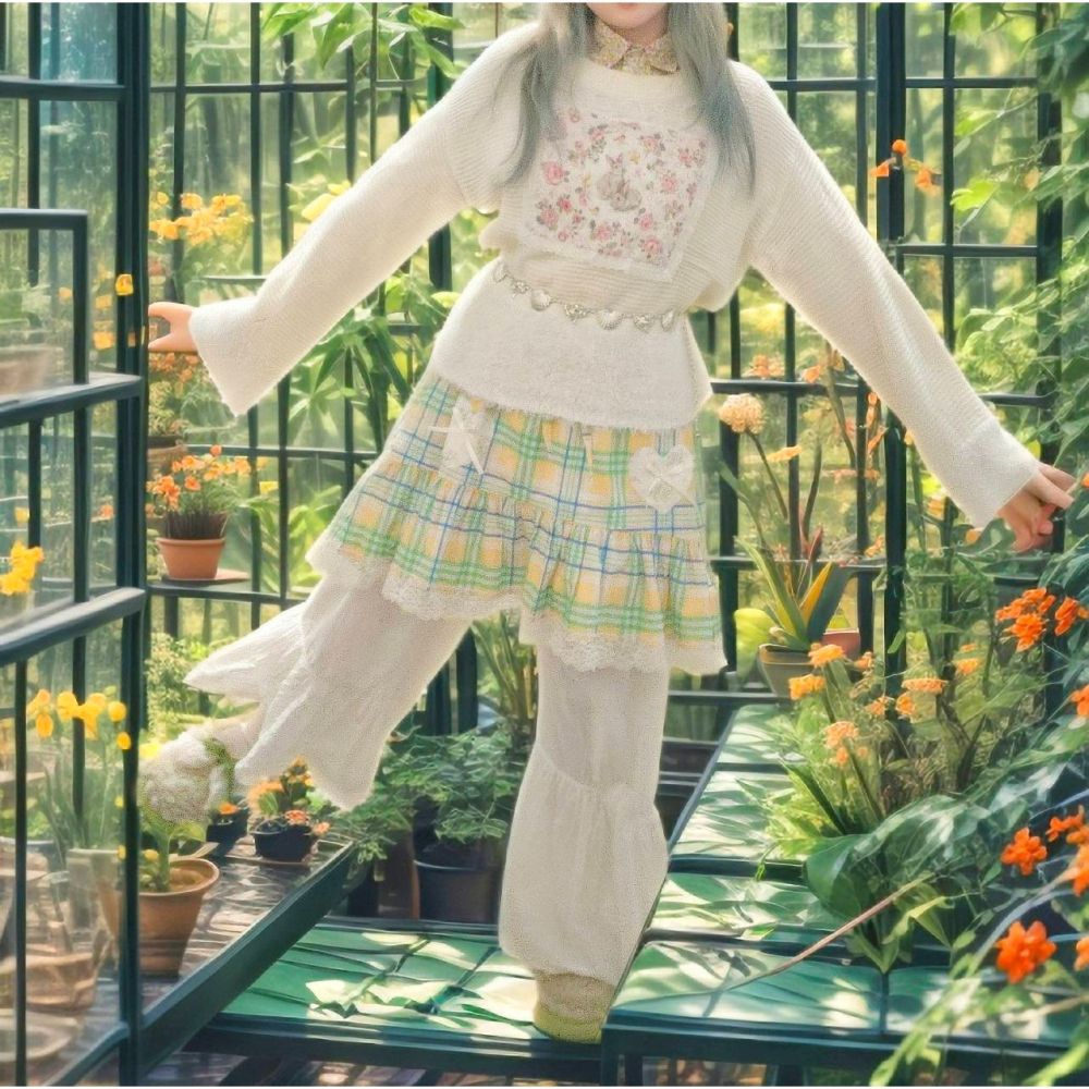 古著花襯衫-細節圖2