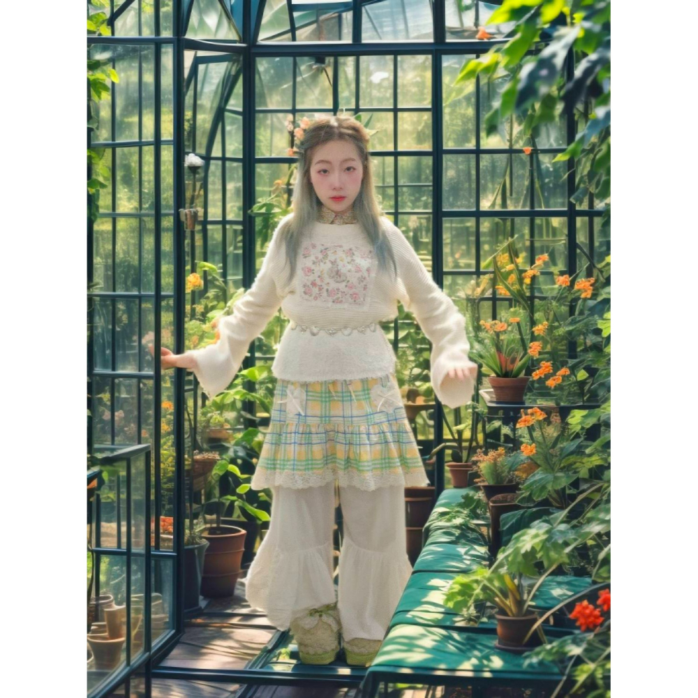 古著花襯衫-細節圖3