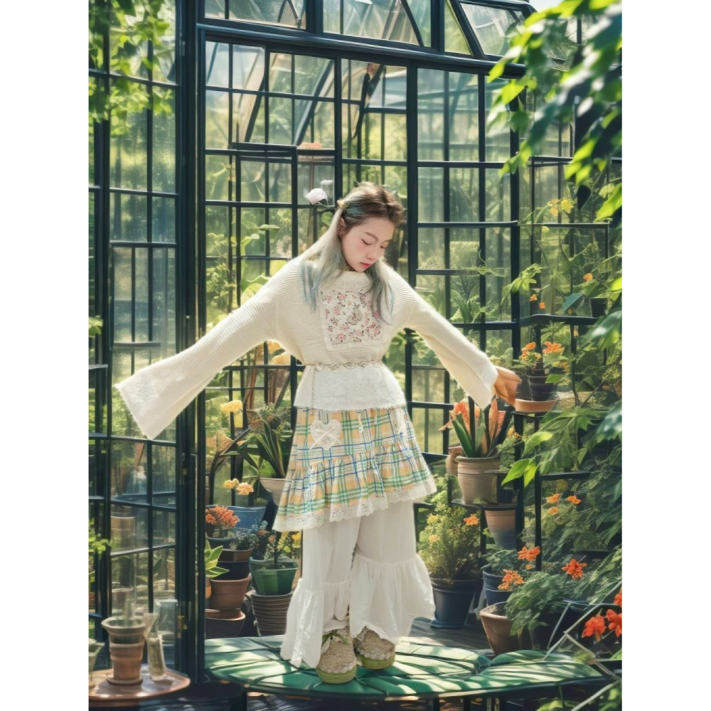 古著花襯衫-細節圖5