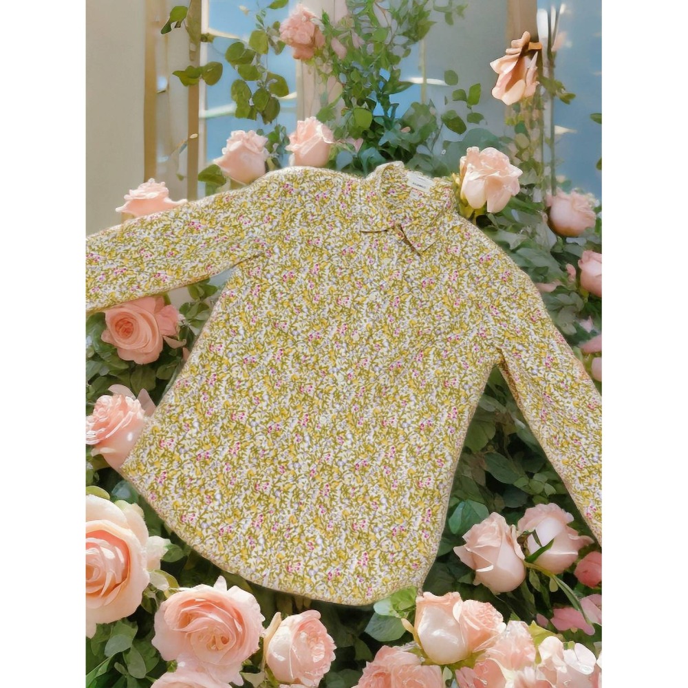 古著花襯衫-細節圖8