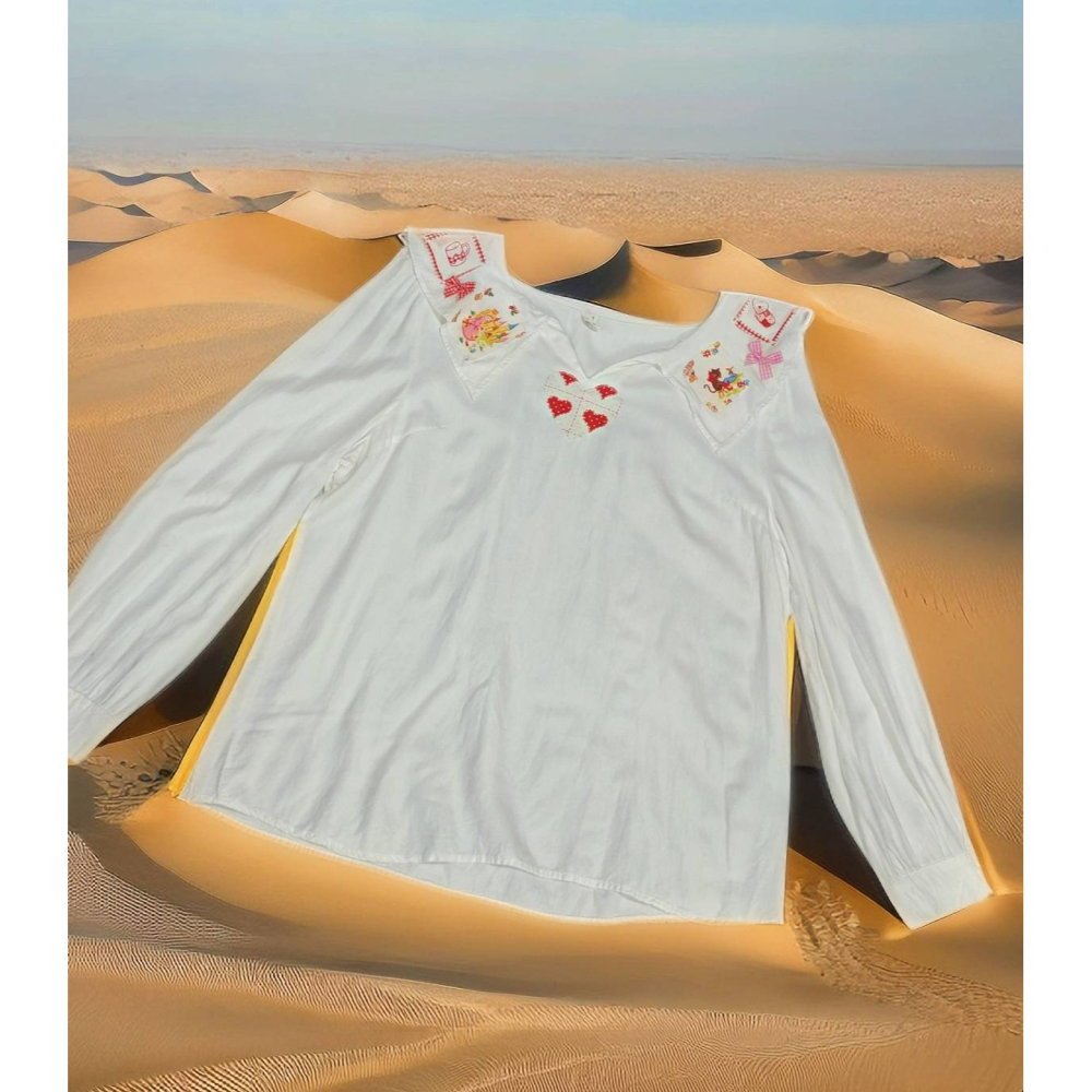 古著白衫-細節圖4