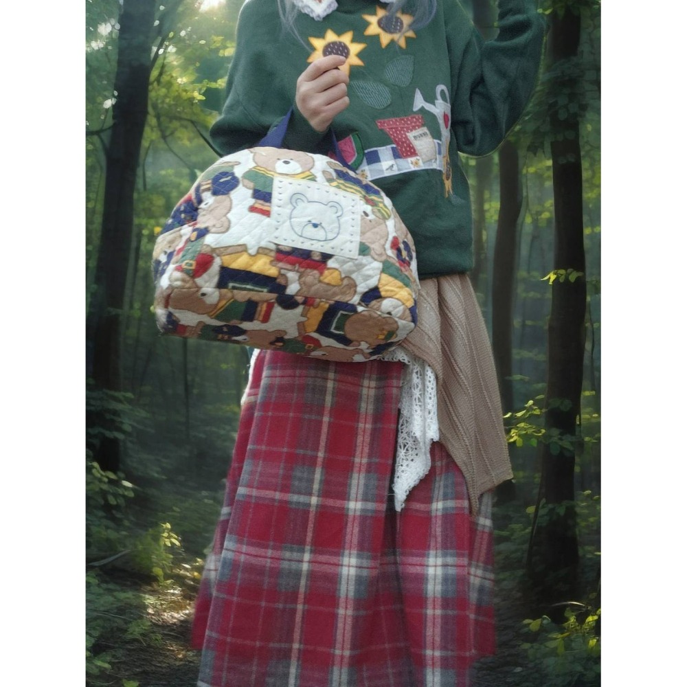 刺繡綠T-細節圖3