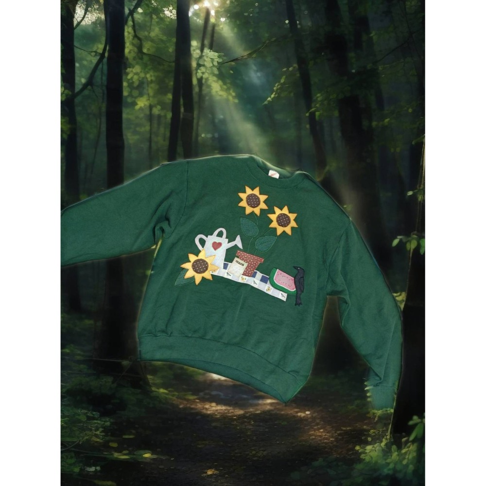 刺繡綠T-細節圖10