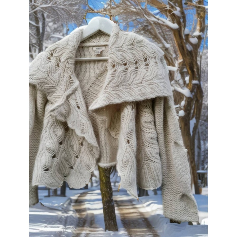 編織毛衣外套-細節圖2