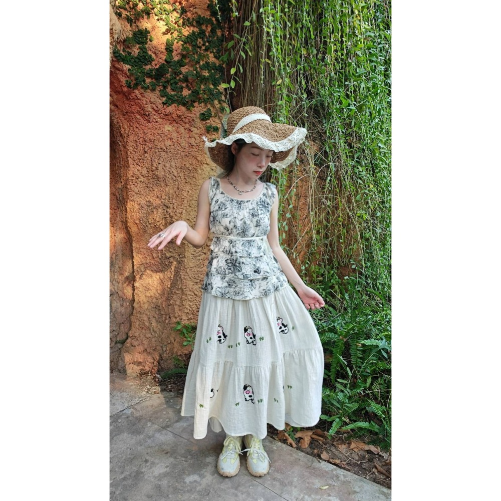 泰國手工刺繡裙裙-細節圖3