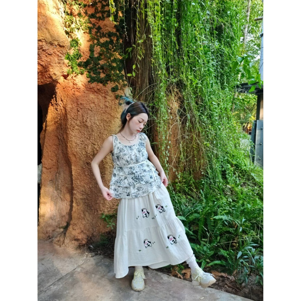 泰國手工刺繡裙裙-細節圖5