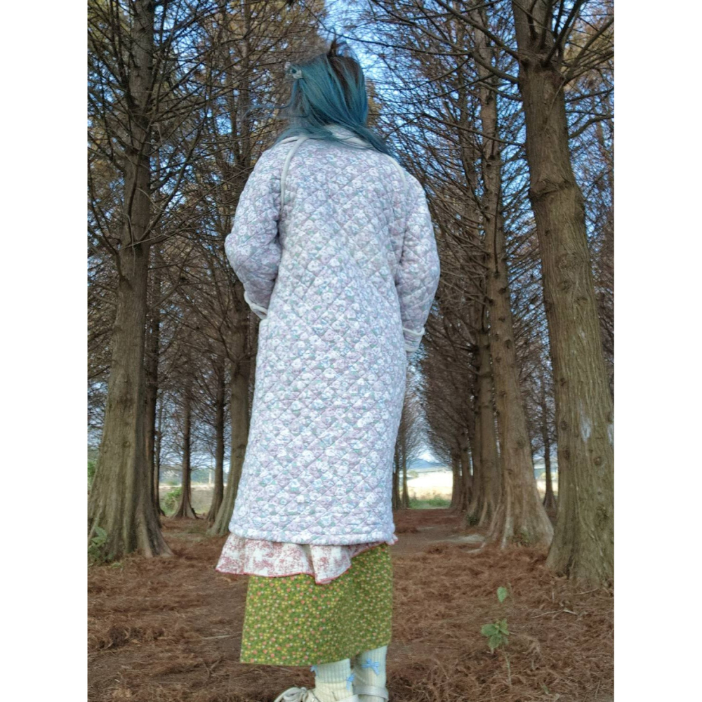 古著鋪棉外套-細節圖8