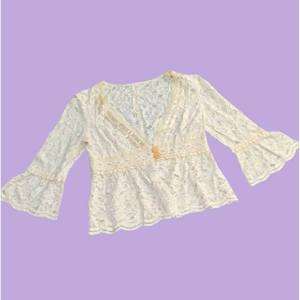 全蕾絲外套-細節圖4