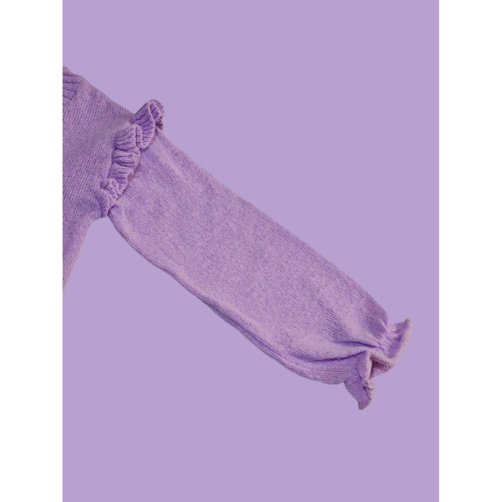 紫色獨角獸毛衣-細節圖2