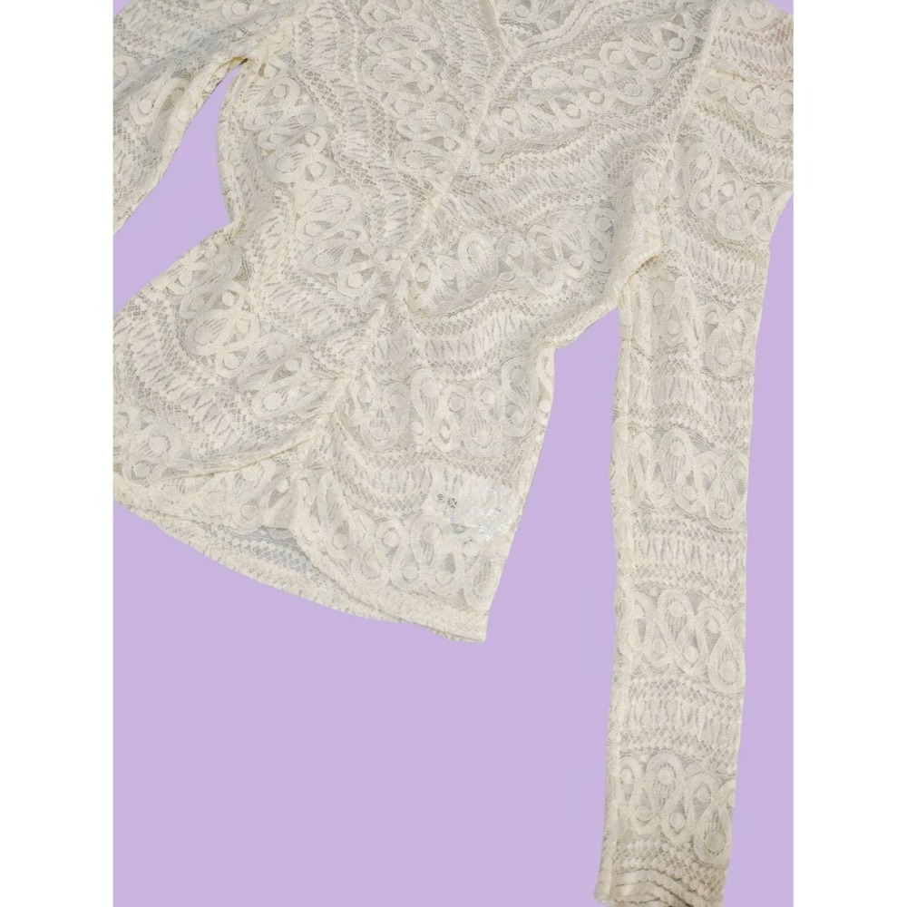 全蕾絲上衣-細節圖4