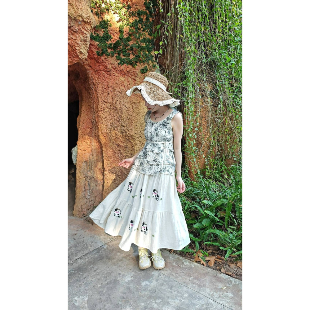 古著水墨衫-細節圖5