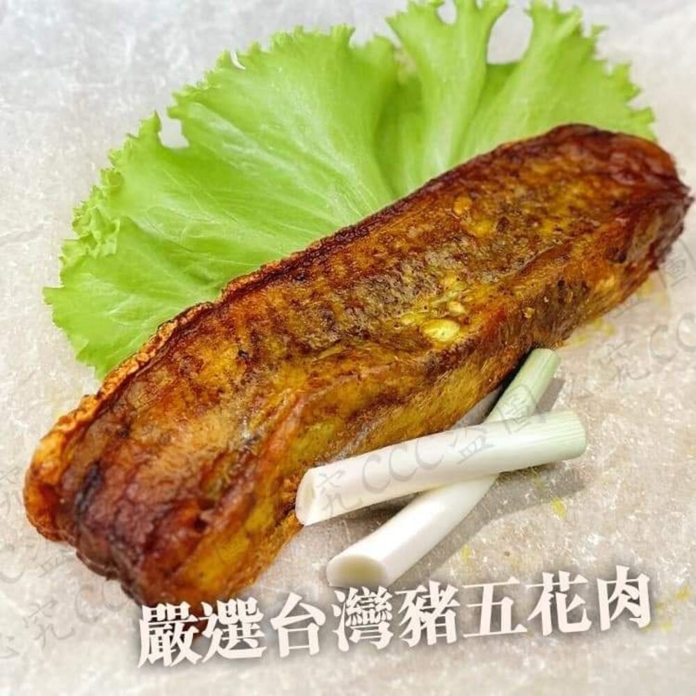 板橋阿禧鮮魚行 薄鹽脆皮燒肉(熟食) 現貨-細節圖2