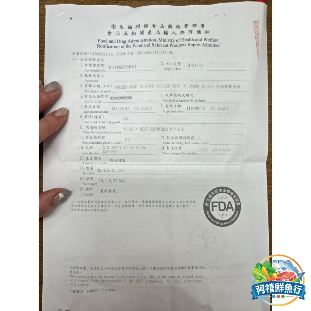 板橋阿禧鮮魚行羊隻丁  帶皮羊肉塊  1kg+5% 羊肉爐 羊肉塊  紅燒羊肉爐  藥燉羊肉爐  清燉  全站799元-細節圖2