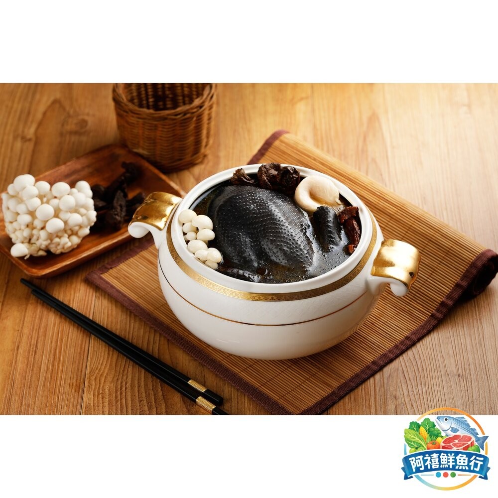 板橋阿禧鮮魚行【禎祥食品】御膳姬松茸燉雞湯禮盒-烏骨全雞 3000g (常溫保存) 年菜 圍爐 餐宴 聚餐 過年 特殊-細節圖5