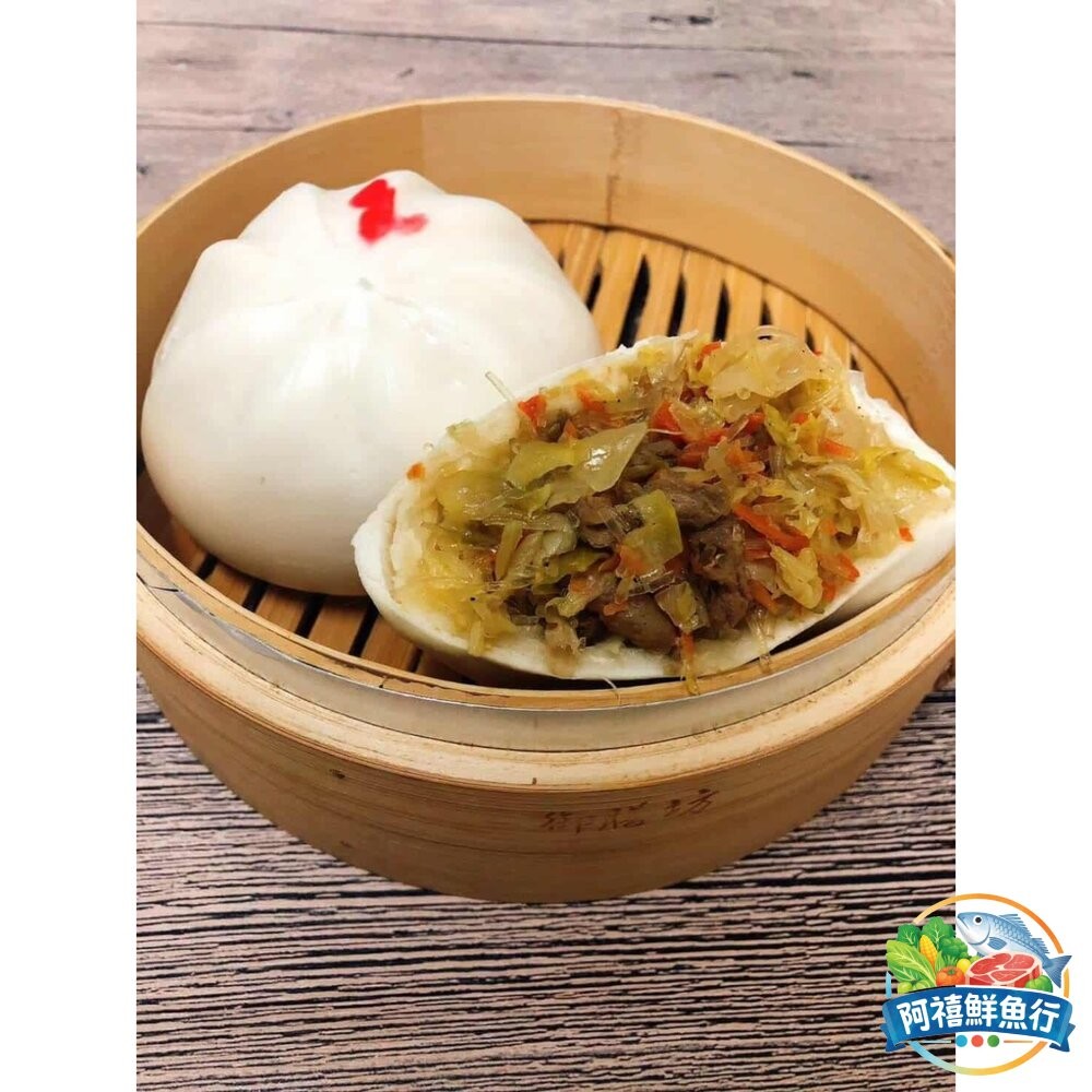 板橋阿禧鮮魚行手工老麵  牛奶饅頭 黑糖可可饅頭 辣味筍包(素)  高麗菜包 蔥花捲 芋頭捲 起士捲 鮮肉包 肉包 包-細節圖4